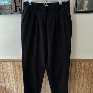 Black linen trouser